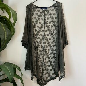 Green Lace Cover/Cardigan